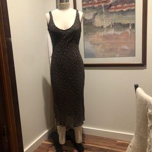 Bias midi dress